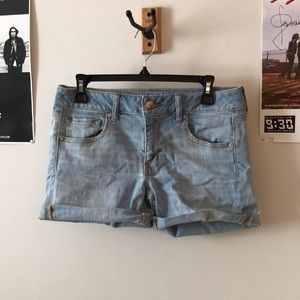 American Eagle midi shorts